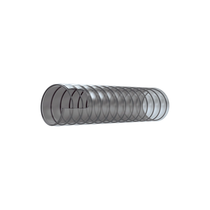 TUYAU PVC TRANSLUCIDE SPIRE ACIER DN45