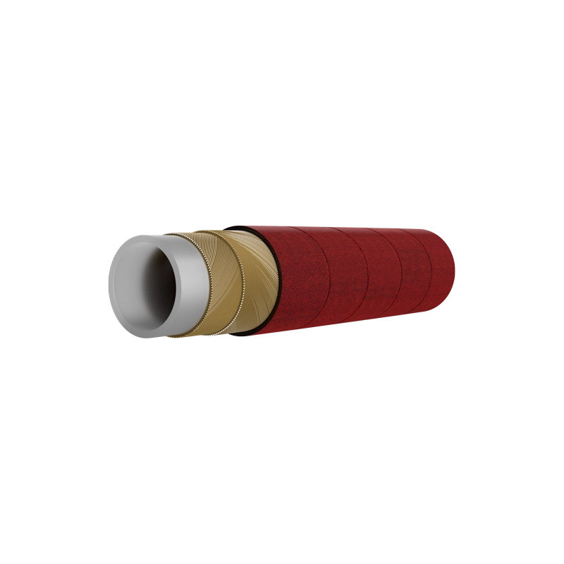 TUYAU REFOULEMENTOULEMENT EPDM DN35 BLANC/ROUGE